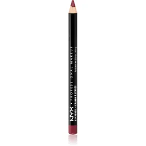NYX Professional Makeup Slim Lip Pencil crayon lèvres précision teinte Plush Red 1 g