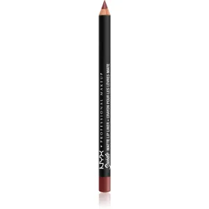 NYX Professional Makeup Suede Matte Lip Liner crayon à lèvres fini mat teinte 12 Vintage 1 g