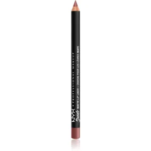 NYX Professional Makeup Suede Matte  Lip Liner crayon à lèvres fini mat teinte 25 Whipped Cavier 1 g
