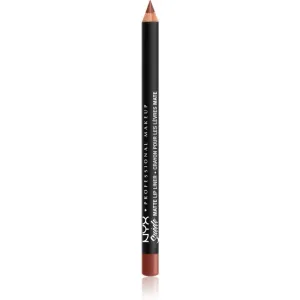 NYX Professional Makeup Suede Matte  Lip Liner crayon à lèvres fini mat teinte 34 Alabama 1 g