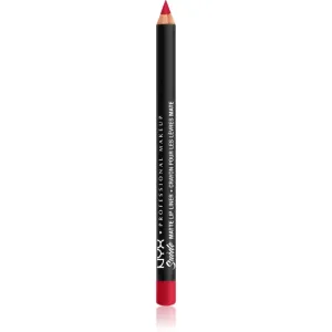 NYX Professional Makeup Suede Matte  Lip Liner crayon à lèvres fini mat teinte 57 Spicy 1 g