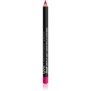 NYX Professional Makeup Suede Matte  Lip Liner crayon à lèvres fini mat teinte 60 Clinger 1 g