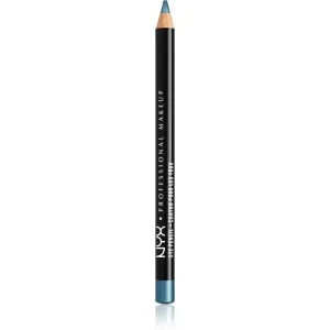 NYX Professional Makeup Eye and Eyebrow Pencil crayon yeux précision teinte 910 Satin Blue 1.2 g