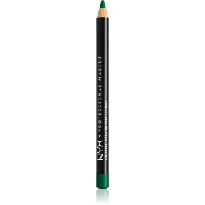 NYX Professional Makeup Eye and Eyebrow Pencil crayon yeux précision teinte 911 Emerald City 1.2 g
