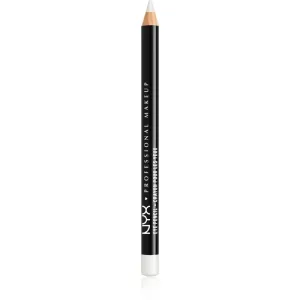 NYX Professional Makeup Eye and Eyebrow Pencil crayon yeux précision teinte 918 White Pearl 1.2 g