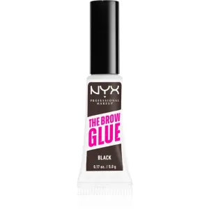 NYX Professional Makeup The Brow Glue gel sourcils teinte 05 Black 5 g