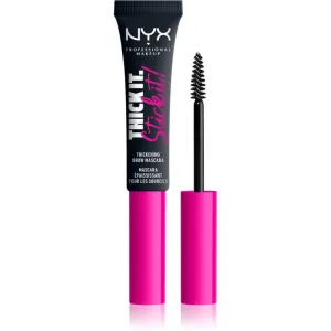 NYX Professional Makeup Thick it Stick It Brow Mascara mascara sourcils teinte 08 - Black 7 ml