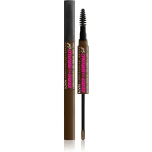 NYX Professional Makeup Zero To Brow Gel gel sourcils avec applicateur teinte 06 Chocolate 2 ml
