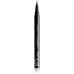 NYX Professional Makeup Epic Ink eye-liner waterproof très précis teinte 01 Black 1 ml #114431