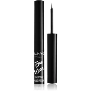 NYX Professional Makeup Epic Wear Liquid Liner eye-liners liquides à fini mat pour les yeux teinte 01 Black 3.5 ml