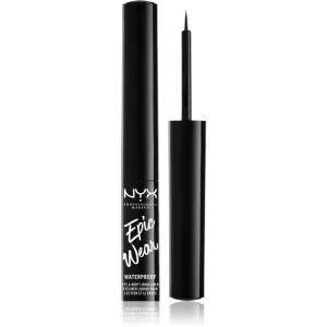 NYX Professional Makeup Epic Wear Liquid Liner eye-liners liquides à fini mat pour les yeux teinte 02 Brown 3.5 ml