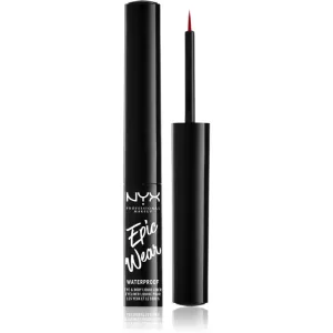 NYX Professional Makeup Epic Wear Liquid Liner eye-liners liquides à fini mat pour les yeux teinte 07 Red 3.5 ml