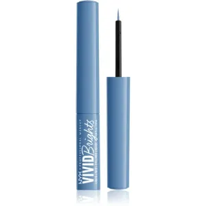 NYX Professional Makeup Vivid Brights eyeliner liquide teinte 05 Cobalt Crush 2 ml