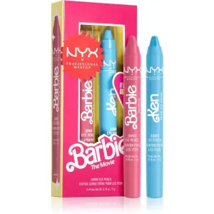 NYX Professional Makeup Barbie Jumbo Eye Kit ensemble de crayons pour les yeux 2 pcs
