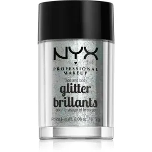 NYX Professional Makeup Face & Body Glitter Brillants paillettes visage et corps teinte 07 Ice 2.5 g