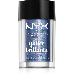 NYX Professional Makeup Face & Body Glitter Brillants paillettes visage et corps teinte 11 Violet 2.5 g