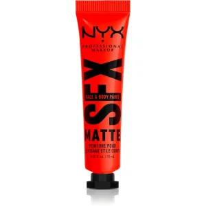 NYX Professional Makeup Halloween SFX Paints fards à paupières crème visage et corps teinte 02 Fired Up 15 ml