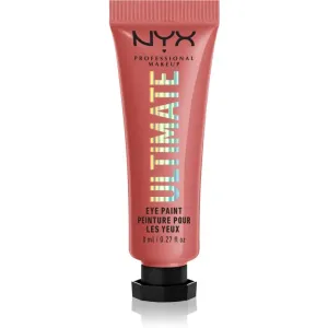NYX Professional Makeup Pride Ultimate Eye Paint fard à paupières crème visage et corps teinte 03 Rule Breaker (Orange) 8 ml