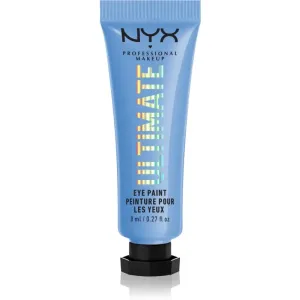 NYX Professional Makeup Pride Ultimate Eye Paint fard à paupières crème visage et corps teinte 04 Fly The Flag (Blue) 8 ml