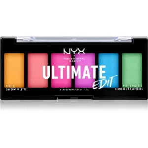 NYX Professional Makeup Ultimate Edit Petite Shadow palette de fards à paupières teinte 02 Brights 6x1.2 g