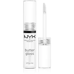 NYX Professional Makeup Butter Gloss brillant à lèvres teinte 54 Sugar Glass 8 ml