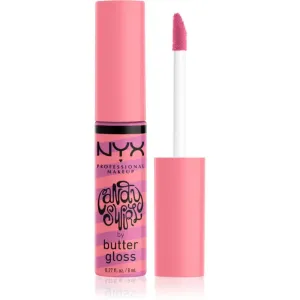 NYX Professional Makeup Butter Gloss Candy Swirl brillant à lèvres teinte 02 Sprinkle 8 ml