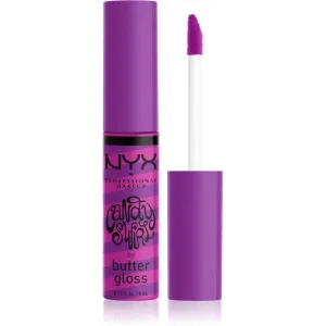 NYX Professional Makeup Butter Gloss Candy Swirl brillant à lèvres teinte 03 Snow Cone 8 ml