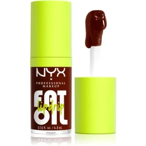 NYX Professional Makeup Fat Oil Lip Drip huile à lèvres teinte 08 Status Update 4,8 ml