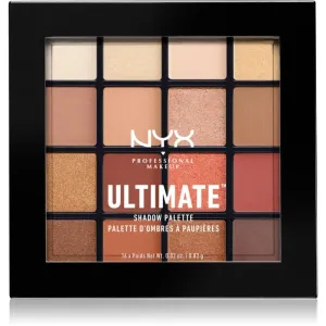 NYX Professional Makeup Ultimate Shadow Palette palette de fards à paupières teinte 03 Warm Neutrals 16 x 0.83 g