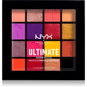 NYX Professional Makeup Ultimate Shadow Palette palette de fards à paupières teinte 13 - Festival 16 x 0.83 g