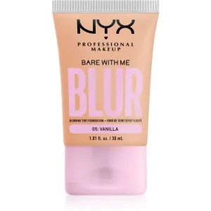 NYX Professional Makeup Bare With Me Blur Tint fond de teint hydratant teinte 05 Vanilla 30 ml