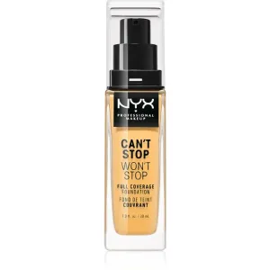 NYX Professional Makeup Can't Stop Won't Stop Full Coverage Foundation fond de teint haute couvrance teinte 11 Beige 30 ml