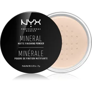 NYX Professional Makeup Mineral Finishing Powder poudre minérale teinte Light/Medium 8 g #114748