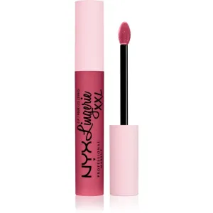 NYX Professional Makeup Lip Lingerie XXL rouge à lèvres liquide avec fini mat teinte 15 - Pushd up 4 ml