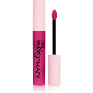 NYX Professional Makeup Lip Lingerie XXL rouge à lèvres liquide avec fini mat teinte 19 - Pink hit 4 ml