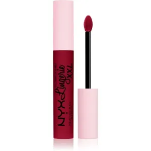NYX Professional Makeup Lip Lingerie XXL rouge à lèvres liquide avec fini mat teinte 22 - Sizzlin 4 ml
