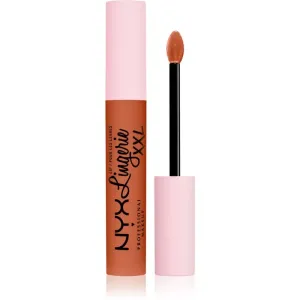 NYX Professional Makeup Lip Lingerie XXL rouge à lèvres liquide avec fini mat teinte 26 Gettin Caliente 4 ml