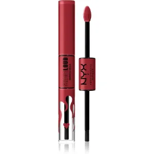 NYX Professional Makeup Shine Loud High Shine Lip Color rouge à lèvres liquide brillance intense teinte 34 Rebel In Red Serrano 6,5 ml
