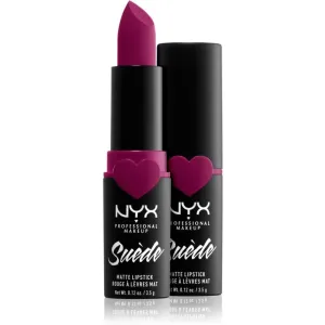 NYX Professional Makeup Suede Matte  Lipstick rouge à lèvres mat teinte 11 Sweet Tooth 3.5 g