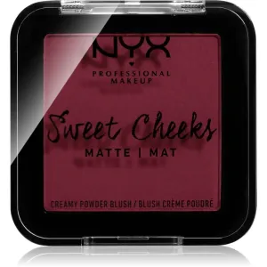 NYX Professional Makeup Sweet Cheeks Blush Matte blush teinte RED RIOT 5 g