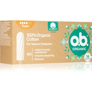 o.b. Organic Super tampons 16 pcs