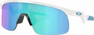 Oakley Resistor Youth 90100723 Polished White/Prizm Sapphire Lunettes vélo