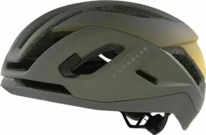 Oakley ARO5 Race Europe Dark Gray/Light Curry M Casque de vélo