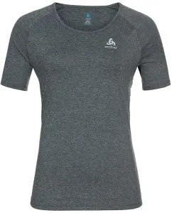 Odlo Female T-shirt s/s crew neck RUN EASY 365 Grey Melange XS Chemise de course à manches courtes
