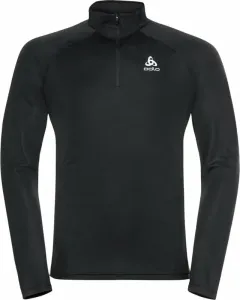 Odlo Men's ESSENTIAL Half-Zip Running Mid Layer Black S Sweat-shirt de course