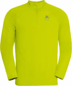 Odlo The Essential Ceramiwarm Mid Layer Half Zip Evening Primrose S Sweat-shirt de course