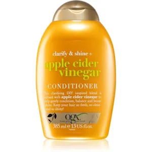 OGX Apple Cider Vinegar après-shampoing nettoyant pour des cheveux brillants et doux 385 ml