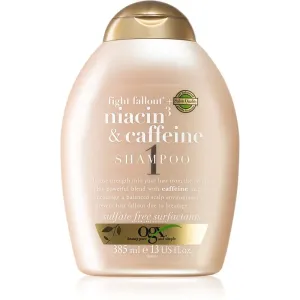 OGX Fight Fallout Niacin3 & Caffeine shampoing fortifiant anti-chute de cheveux 385 ml