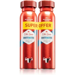 Old Spice Whitewater déodorant en spray 2x150 ml
