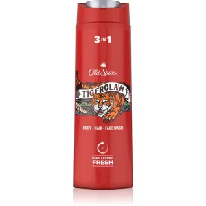 Old Spice Tigerclaw gel de douche visage, corps et cheveux pour homme 400 ml